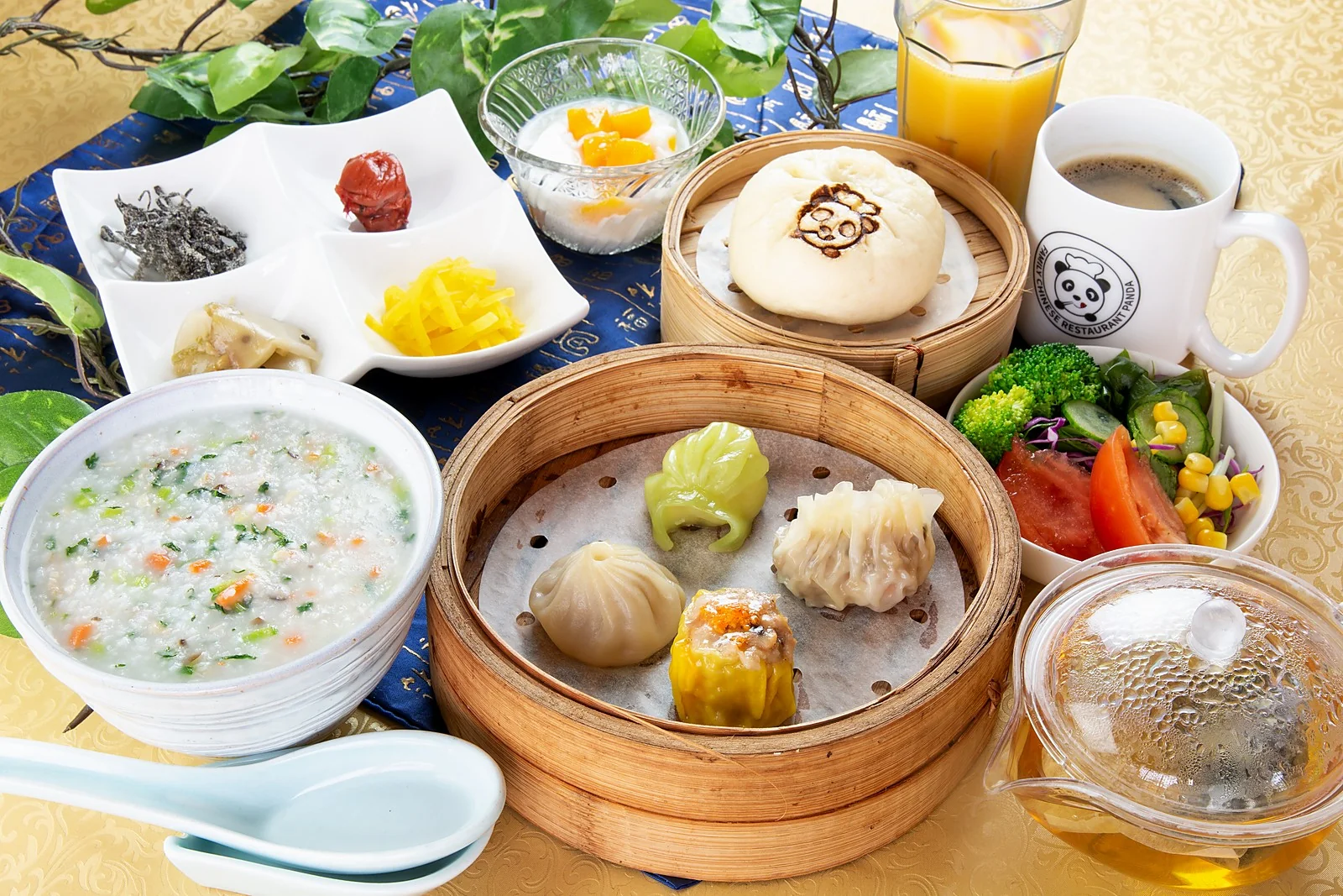 中華粥セット
